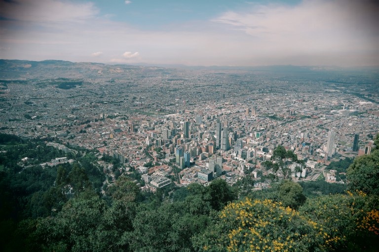 Hoch hinaus in Bogotá
