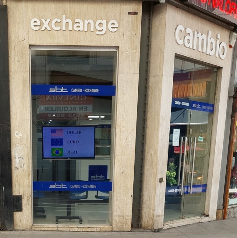 Der blaue Markt Argentiniens