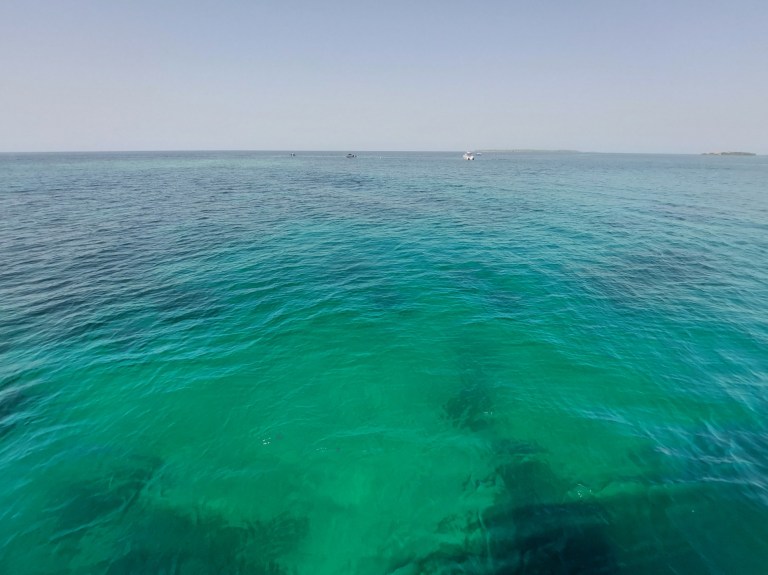 Ein Badeausflug in die Karibik